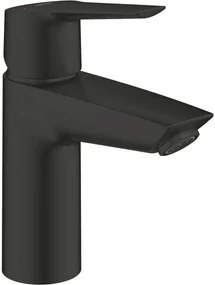 Tweedekans Grohe QuickFix Start S-size wastafelkraan met koude start en push-open waste mat zwart 06575