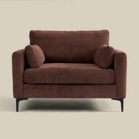 Fauteuil Roodbruine Stof