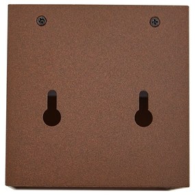 Buiten wandlamp roestbruin incl. LED IP65 met dimlicht en solar - Charlene