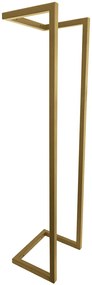 Mueller Gold handdoekrek industrieel 95x25x20cm geborsteld messing
