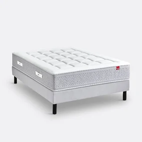Ensemble matras 800 veren Majestueux + beddenbodem