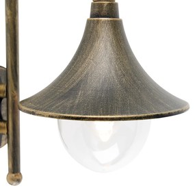 Smart buiten wandlamp antiek goud IP44 incl. Wifi A60 - Daphne