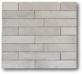 Hoogglans Handvorm Wandtegel 5x25 Cm Samosir Wit A454