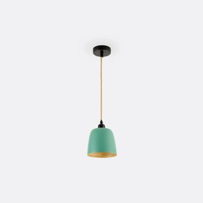 Hanglamp in gekleurd bamboeØ15 cm, Bineta