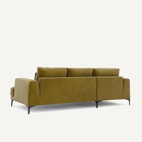 Linkse hoekbank fluweel, Marsile