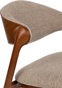 Dutchbone Babington Vintage Fauteuil Walnoot
