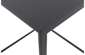 Goossens Nachtkastje Wing, 45 cm breed x 55 cm hoog x 45 cm diep met opbergbakje links