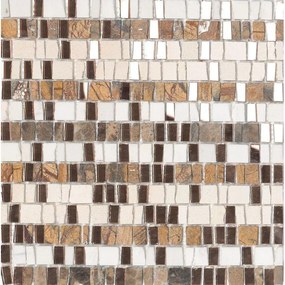 Dune Materia Mosaics Mozaiektegel 30x30.5cm 5mm mat/glans Bruin 1916855