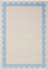 Wasbaar laagpolig katoenen vloerkleed Frame