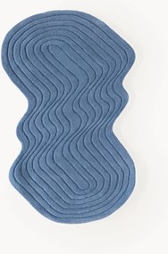 Handgetuft wollen vloerkleed Aliza in organische vorm