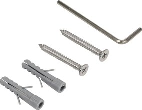 Plieger Vigo toiletrolhouder zonder klep geborsteld chroom