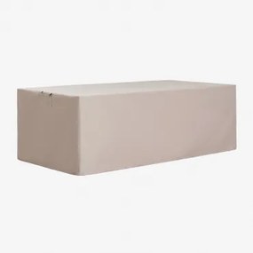 Rechthoekige Beschermhoes Voor Tuintafel Otley Tapioca Beige & 230 X 110 Cm - Sklum
