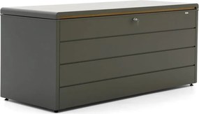 Tuin opbergbox Kees Smit | Waterdicht | Kussenbox | Staal | Groen | 200x80cm | Kees Smit Tuinmeubelen
