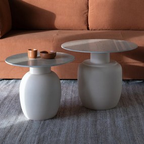 Salontafel Travertin Beige - 60 X 60cm.