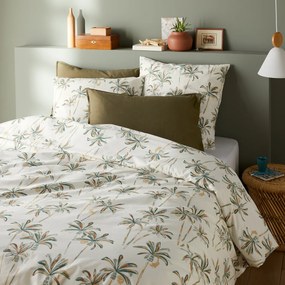 Katoenen bedset, vierkant kussensloop, Denham