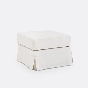 Poef, afneembare hoes, dik linnen, superieur comfort, ADELIA