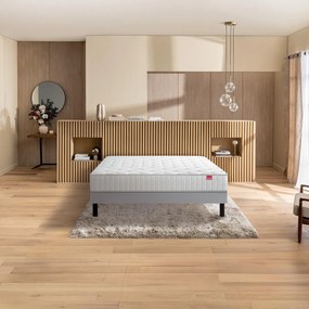 Ensemble matras met veren le Poétique + beddenbodem