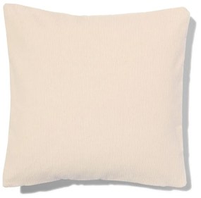 HEMA Kussenhoes Katoen Met Ribbels 40x40 Ecru (naturel)