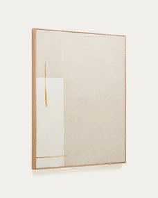 Kave Home - Salin Abstract Schilderij - Verticale Streep