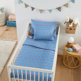 Baby dekbedovertrek 50% gerecycled katoen, Alanis