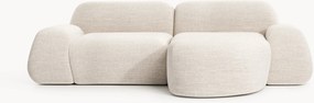 Modulaire bouclé hoekbank Wolke (3-zits)