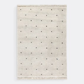 Vloerkleed in berber stijl met gestipt motief Ava