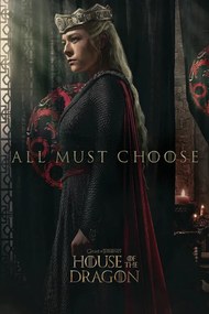 Kunstafdruk House of the Dragon - Princess Rhaenyra Targaryen