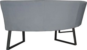 Eetkamerbank - Amsterdam - stof Element grijs 03 - geschikt voor tafel 150 cm