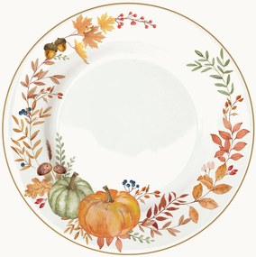 Porseleinen dinerborden Harvest, 6-delig
