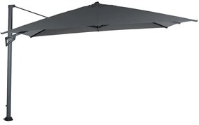 Garden Impressions Hawaii zweefparasol King Pole 400x400 cm - donker grijs