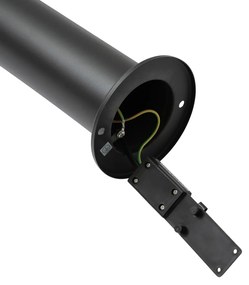 Moderne buitenlamp zwart 80 cm IP44 incl. LED - Roxy