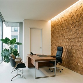 3D Houten Wandpaneel | Fresh Pine | 30×35 cm | Wanddecoratie