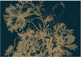 Behang Gold Metallic