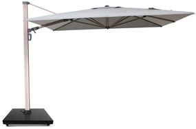 Zweefparasol 3x3.5m S2 Excellent (excl. voet) Grijs-antraciet Camello Luna