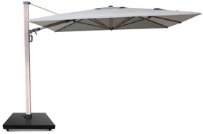 Zweefparasol  3x3.5m S2 Excellent (excl. voet) Grijs-antraciet Camello Luna