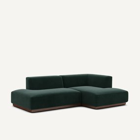 Rechter hoekbank in fluweel, Jacopo