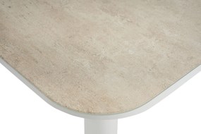 Dining Tuintafel rechthoekig 220x90 cm Wit Tavona
