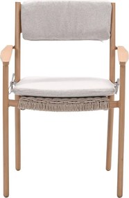 Garden Impressions Lily tuinstoel light teak - 2 stuks
