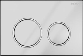 Mexen Fenix Air 07 XS pneumatische spoelknop, glanzend chroom - 6A0701