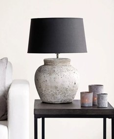 Lampenvoet beton - lampenvoet Tuscany - lampenvoet beige/grijs