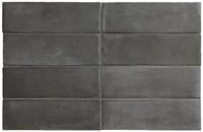 Jabo Premium Koko wandtegel 15x5cm zwart mat