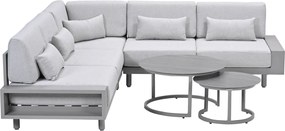 Garden Impressions Lizzy loungeset 5-delig - Monte Carlo loungetafels