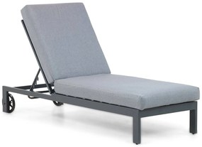 Santika Furniture Santika Mulsanne Lounger Aluminium Grijs