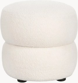 Bouclé poef Gabby