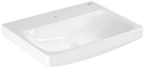 Grohe Euro Ceramic Wastafel - 60x47cm - met kraangat - zonder overloop - alpine wit 102418sh00