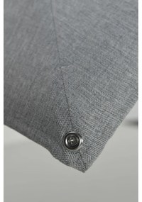 Garden Impressions Hawaii Big Pole zweefparasol 350x350 cm - donker grijs frame - licht grijs doek