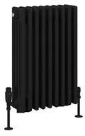 Eastbrook Rivassa 4 koloms radiator 45x60cm staal 1796W zwart mat