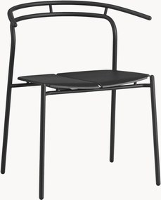 Metalen tuinstoel Novo met armleuningen