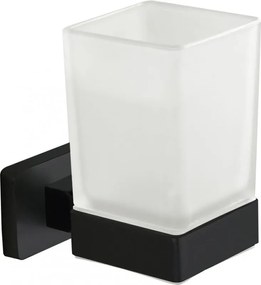Mexen Asis tandenborstelhouder, zwart - 7017638-70
