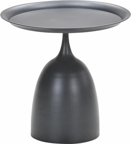 Garden Impressions Selene loungestoelen vintage willow - Mati bijzettafel Ø50x48 cm